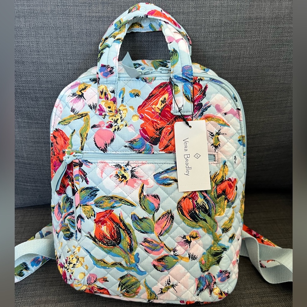 NWT VERA BRADLEY MINI TOTEPACK BACKPACK SHOULDER BAG PURSE